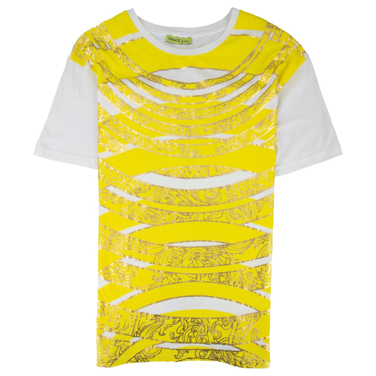 Versace Jeans M/c Printed T Shirt White