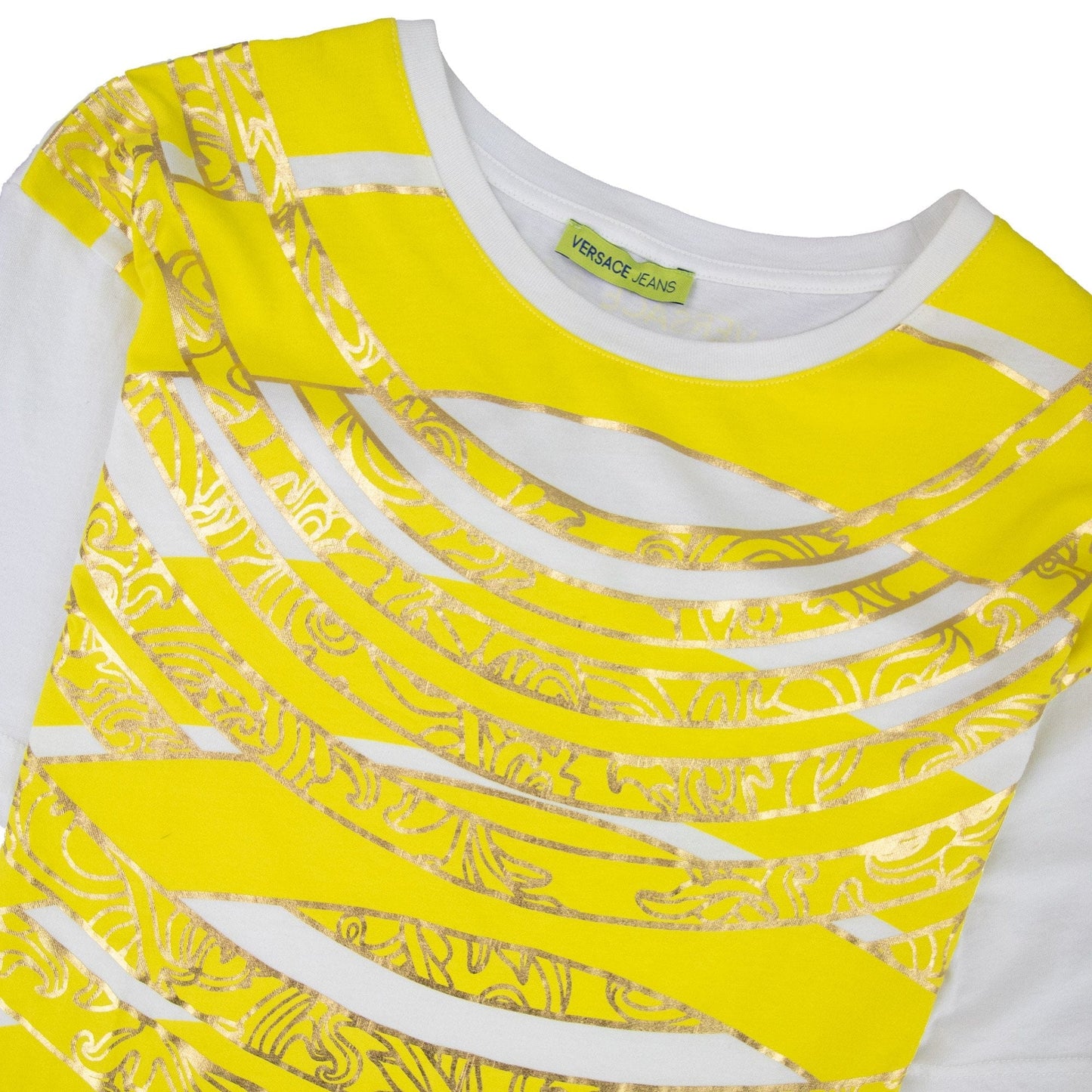 Versace Jeans M/c Printed T Shirt White