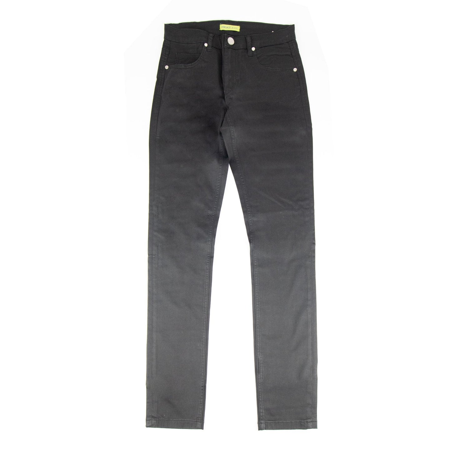 Versace Jeans Round Tiger Pocket Skinny Jean Black
