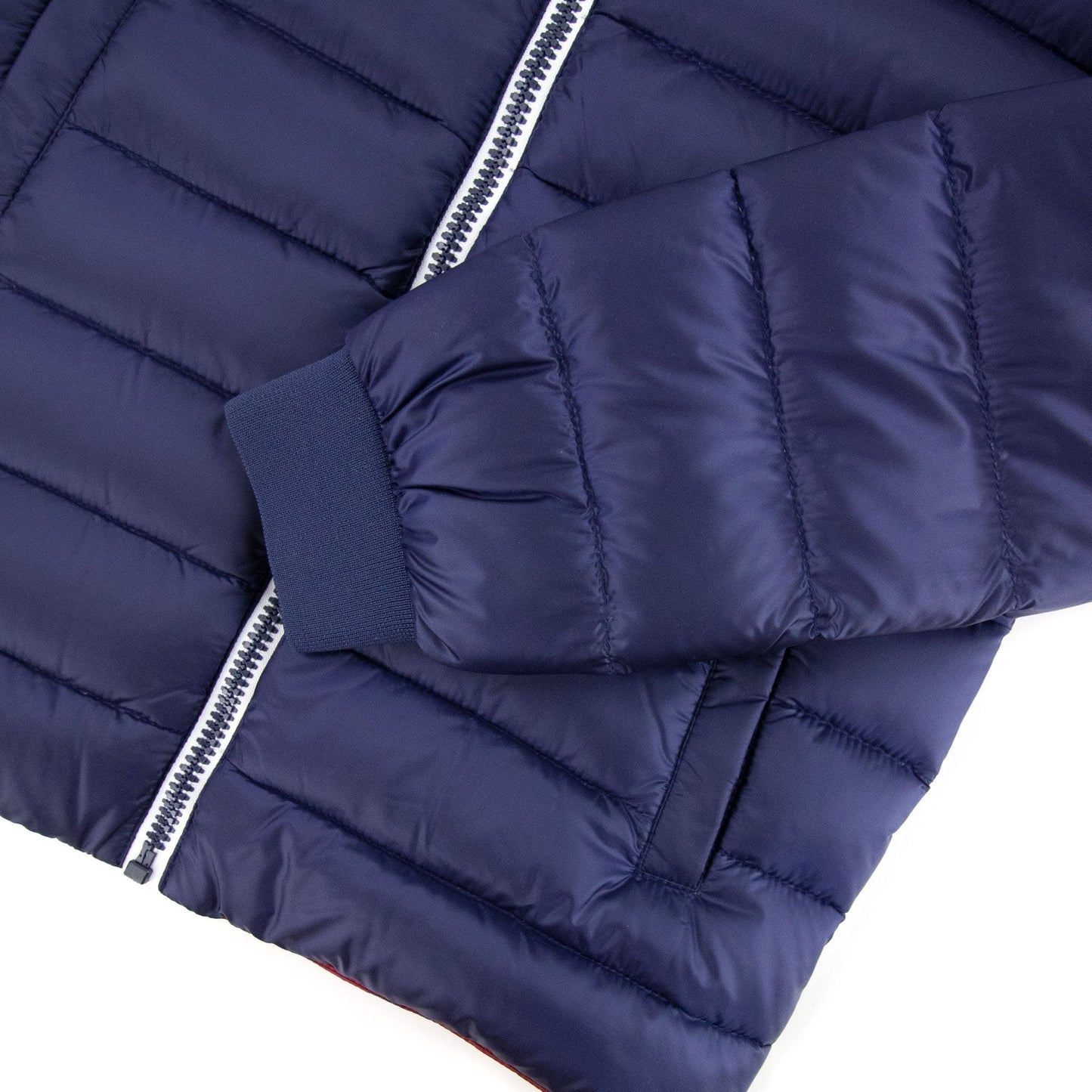 Moncler Junior Aidan Down Jacket Navy Blue