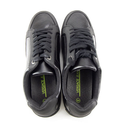 Versace Jeans Logo Casual Low Trainer Black