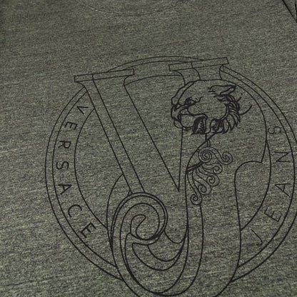 Versace Jeans Log Print S/s T Shirt Green