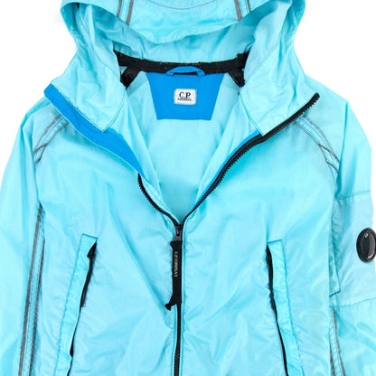 Cp Company Rubber Coating Lens Jacket Teal