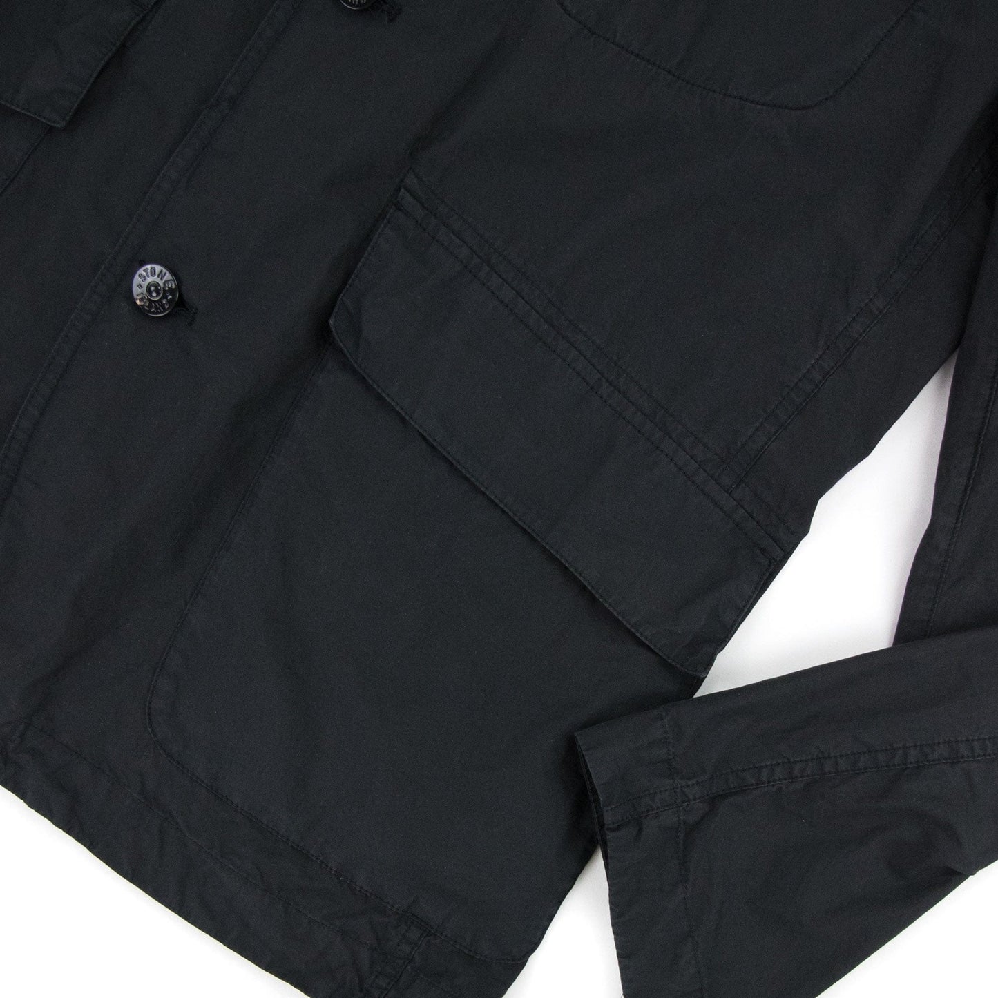 Stone Island Tela Paracadute Blazer Black V0029