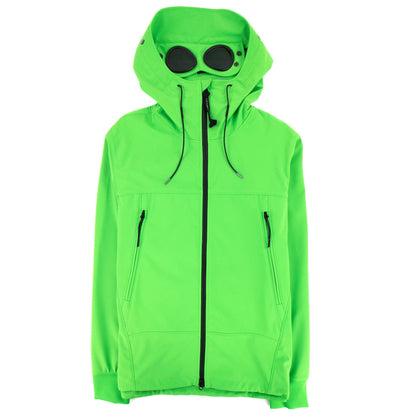 CP Company Soft Shell Goggle Jacket Lime Green