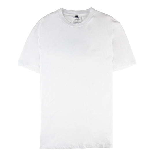 Armani Jeans Rubber Eagle Logo T Shirt White