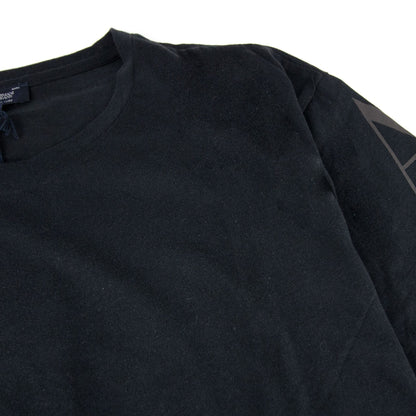 Armani Jeans Back Eagle Logo T Shirt Black
