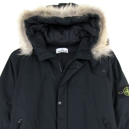 Stone Island Water Repellent Supima Parka Black