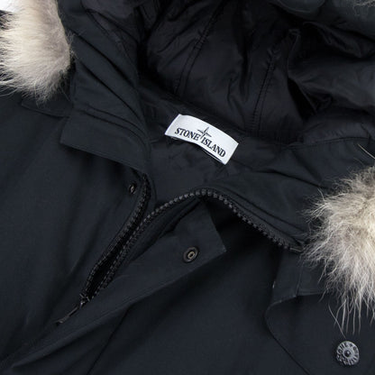Stone Island Water Repellent Supima Parka Black