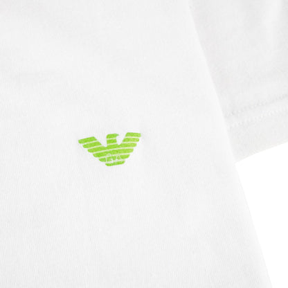 Emporio Armani Eagle Logo T Shirt White