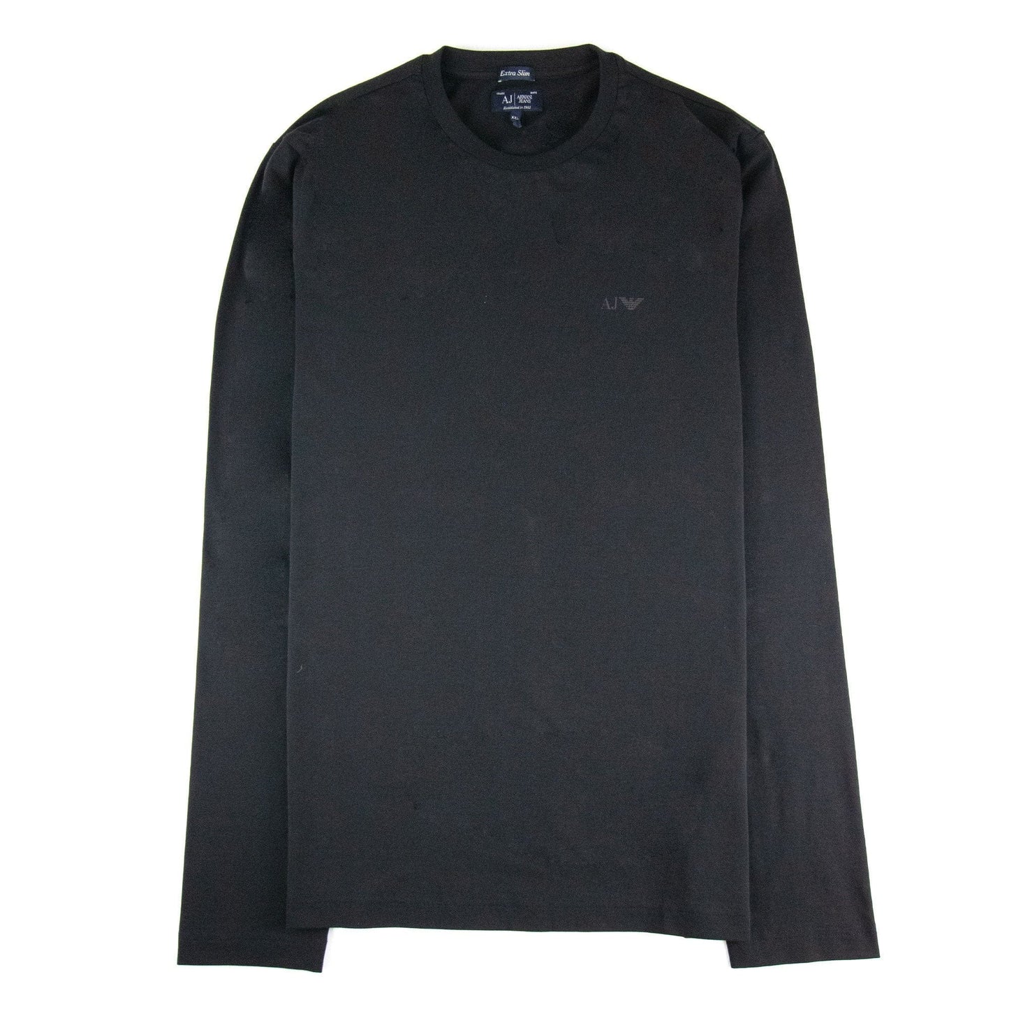 Armani Jeans Aj Eagle Logo L/s T Shirt Black