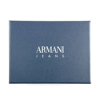 Armani Jeans Metal Eagle Wallet Black