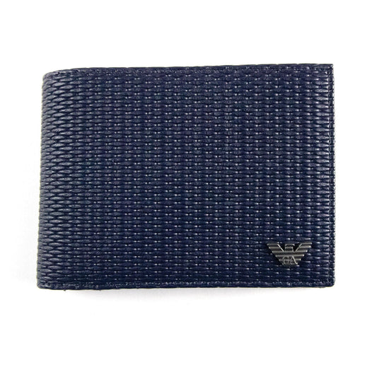 Armani Jeans Metal Eagle Wallet Navy