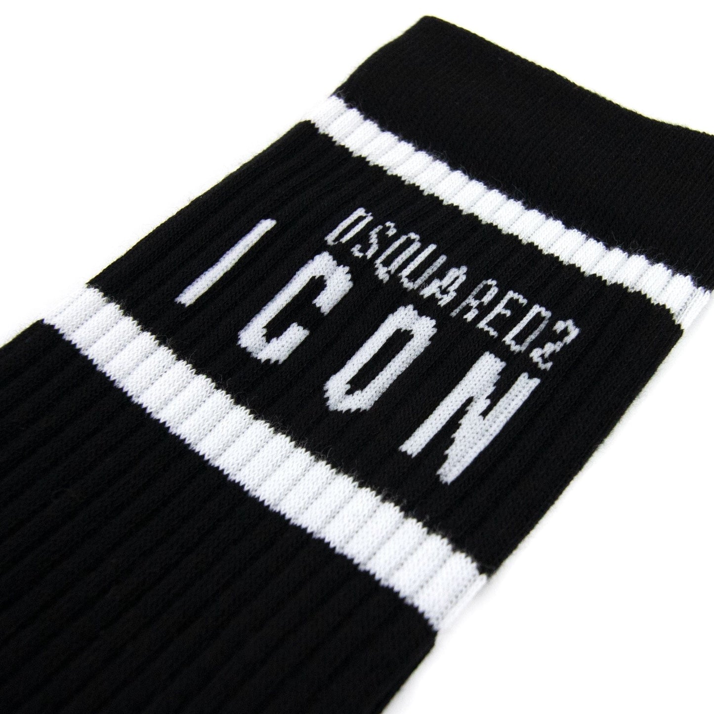 Dsquared2 Swim Shorts & Underw Dsquared Icon Mid Socks Black