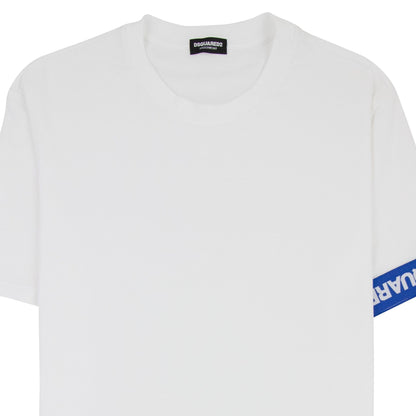 Dsquared2 Swim Shorts & Underw Dsquared Brothers Arm Band Tshirt White/blue