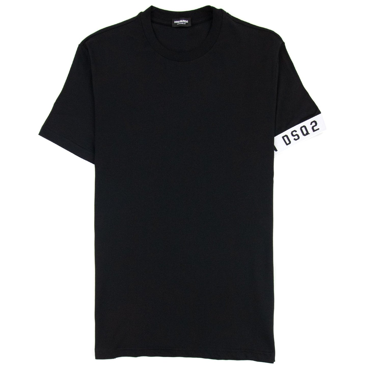 Dsquared2 Swim Shorts & Underw Dsq2 Icon Arm Band T-shirt Black/white