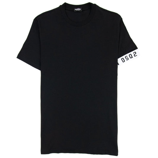 Dsquared2 Swim Shorts & Underw Dsq2 Icon Arm Band T-shirt Black/white