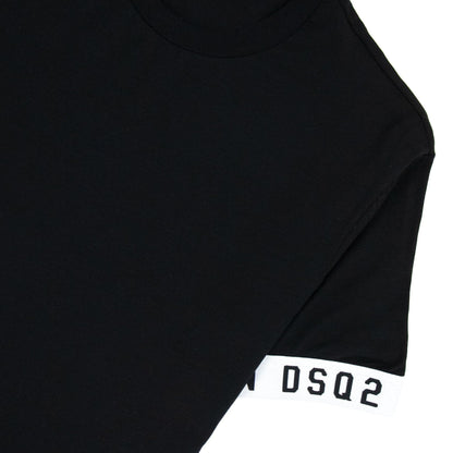 Dsquared2 Swim Shorts & Underw Dsq2 Icon Arm Band T-shirt Black/white