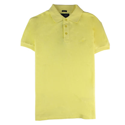 Armani Jeans Aj Eagle Chest Logo S/s Polo Yellow
