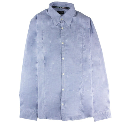 Armani Jeans Long Sleeve Classic Shirt Sky Blue