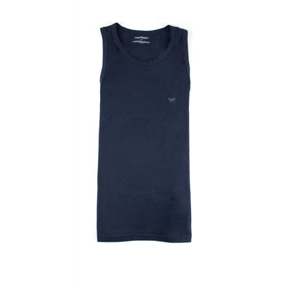Emporio Armani Eagle Logo Tank Top Navy