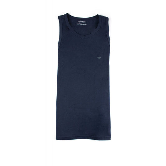 Emporio Armani Eagle Logo Tank Top Navy