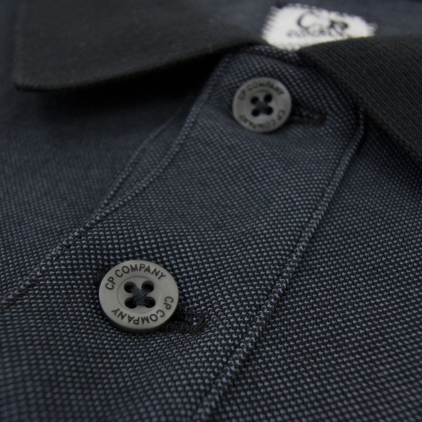 Cp Company Tacting Short Sleeve Polo Black 999