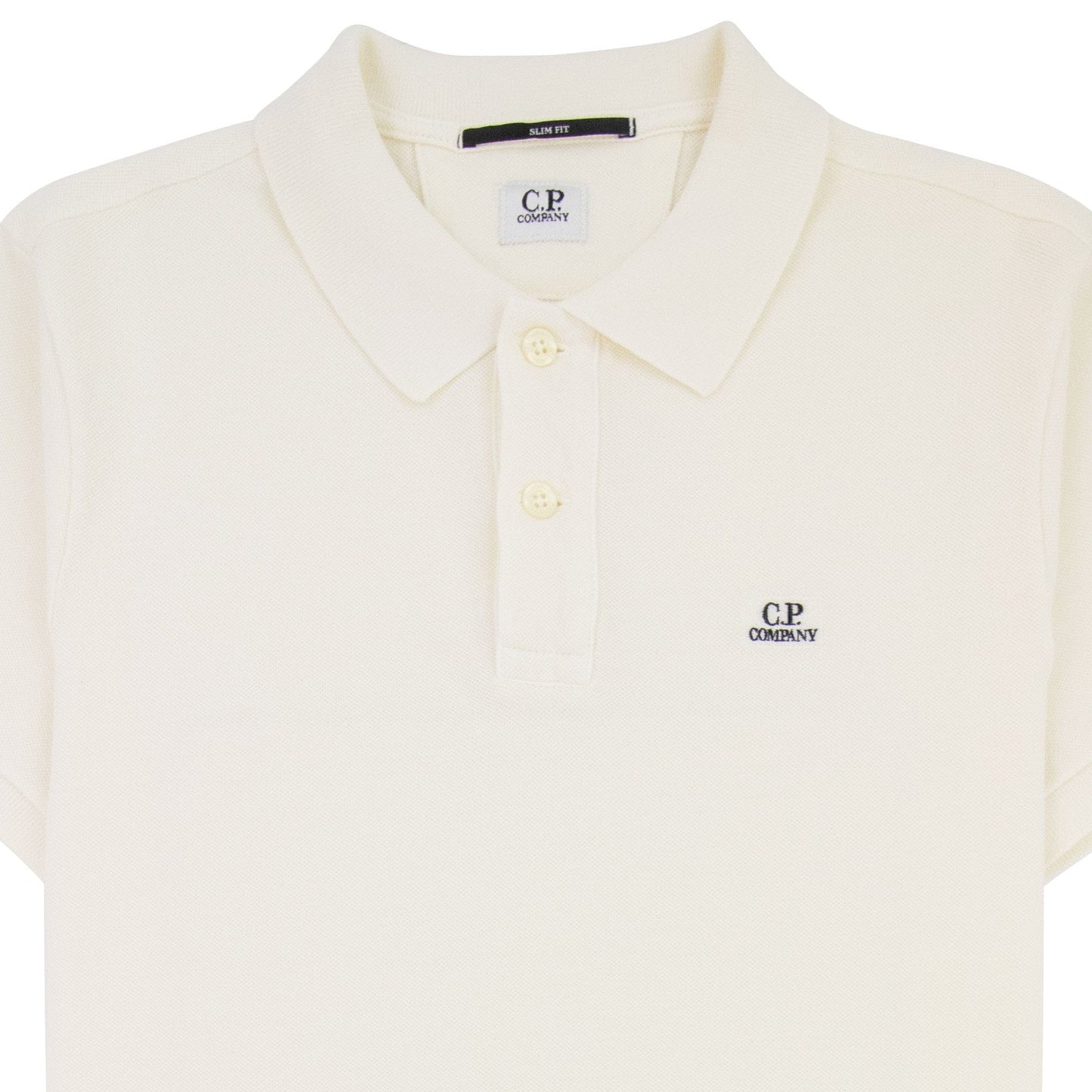 CP Company Chest Logo Polo Off White 103