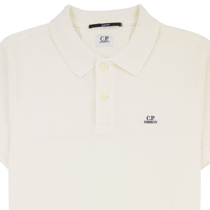 CP Company Chest Logo Polo Off White 103