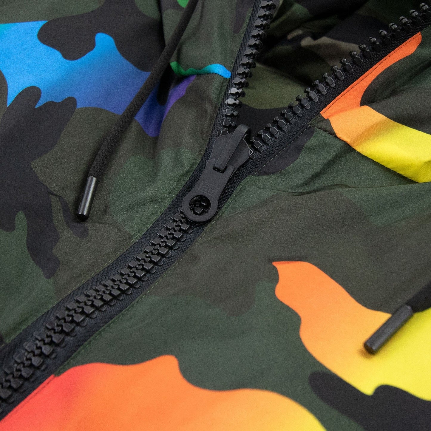 Valentino Reversible Rainbow Camo Down Jacket Camo 3am