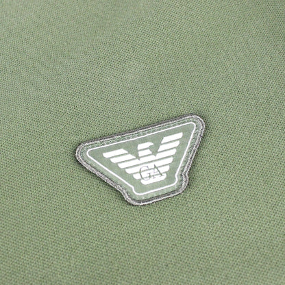 Emporio Armani Twin Tapped Eagle Logo S/s Polo Verde Green