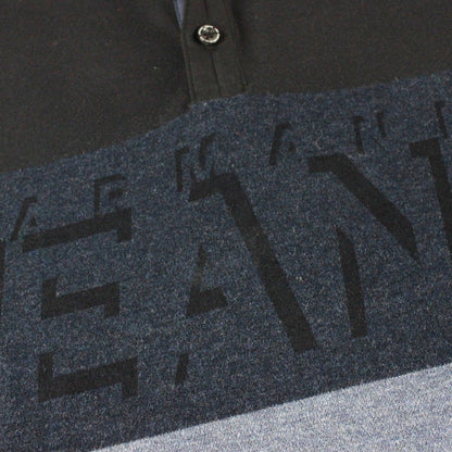 Armani Jeans Printed Logo L/s Polo Shirt Multi