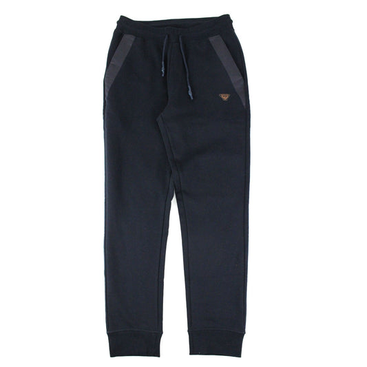 Armani Jeans Rubber Eagle Logo Pants Blue Notte