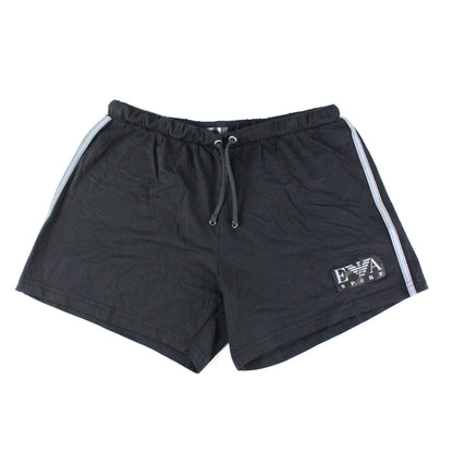 Emporio Armani Eagle Sports Logo Shorts Dark Grey