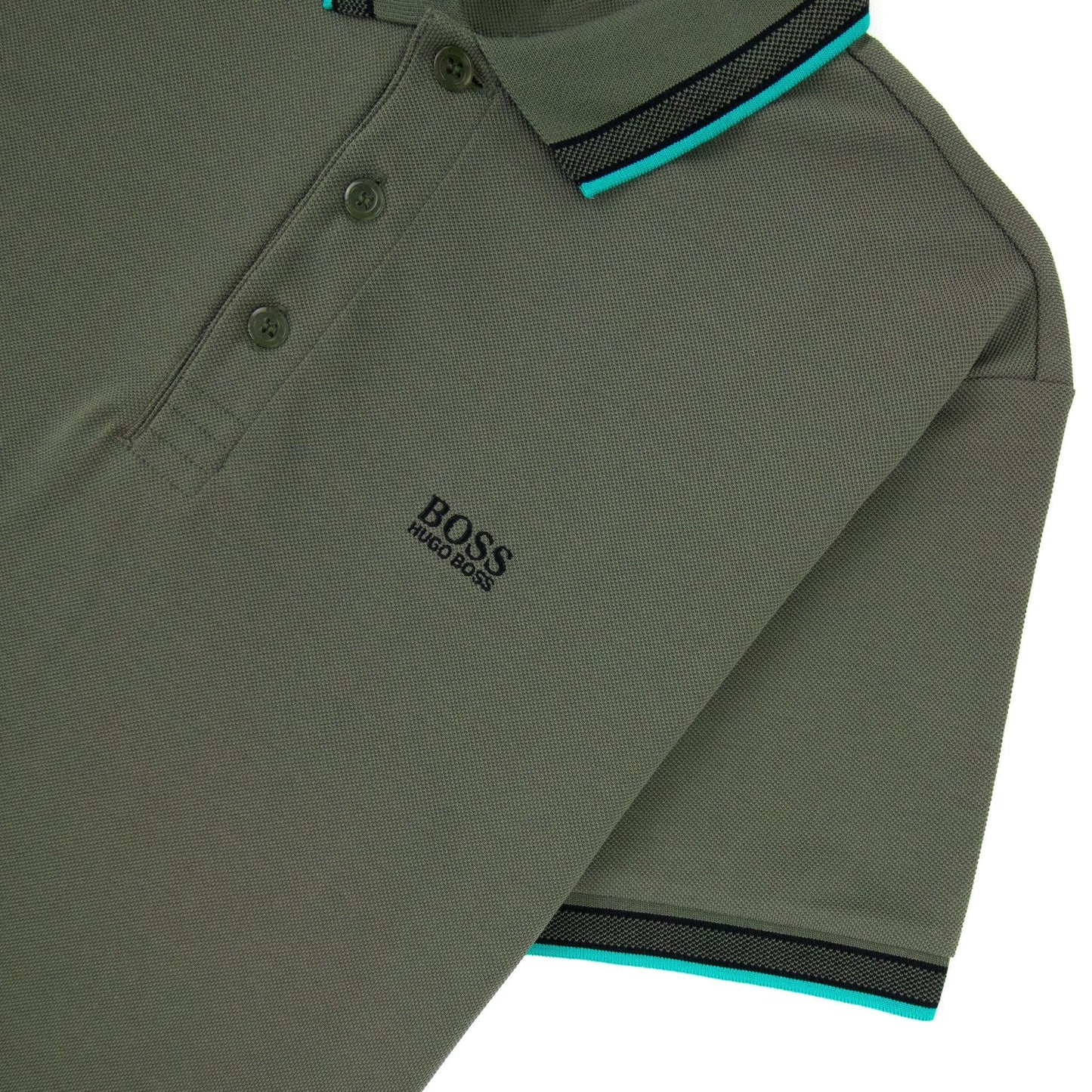 Hugo Boss Paddy Short Sleeve Polo Shirt Khaki 307