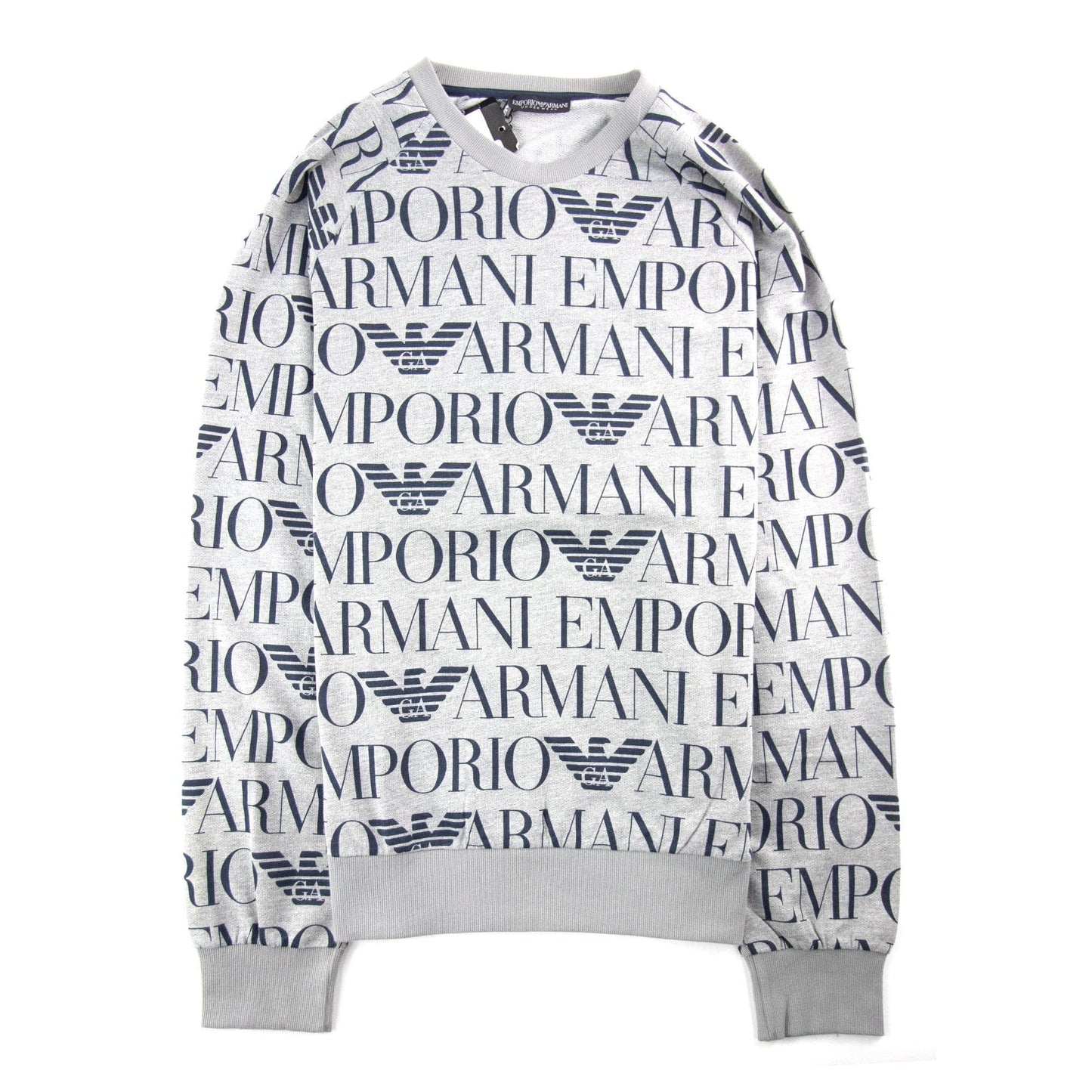Emporio Armani Loungewear L/s Crewneck Sweater Grey