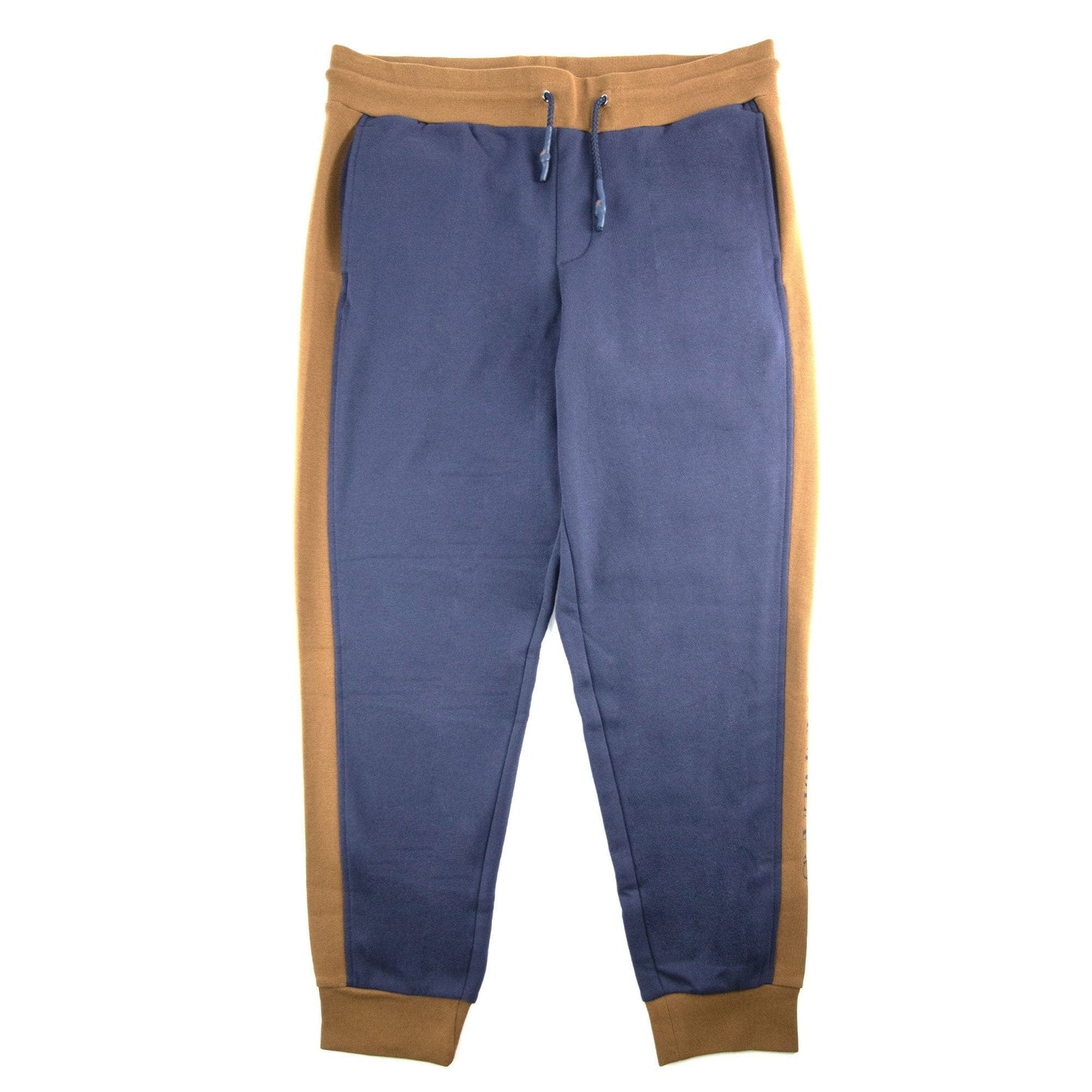 Armani Jeans Printed Logo Jogging Pants Navy Blue