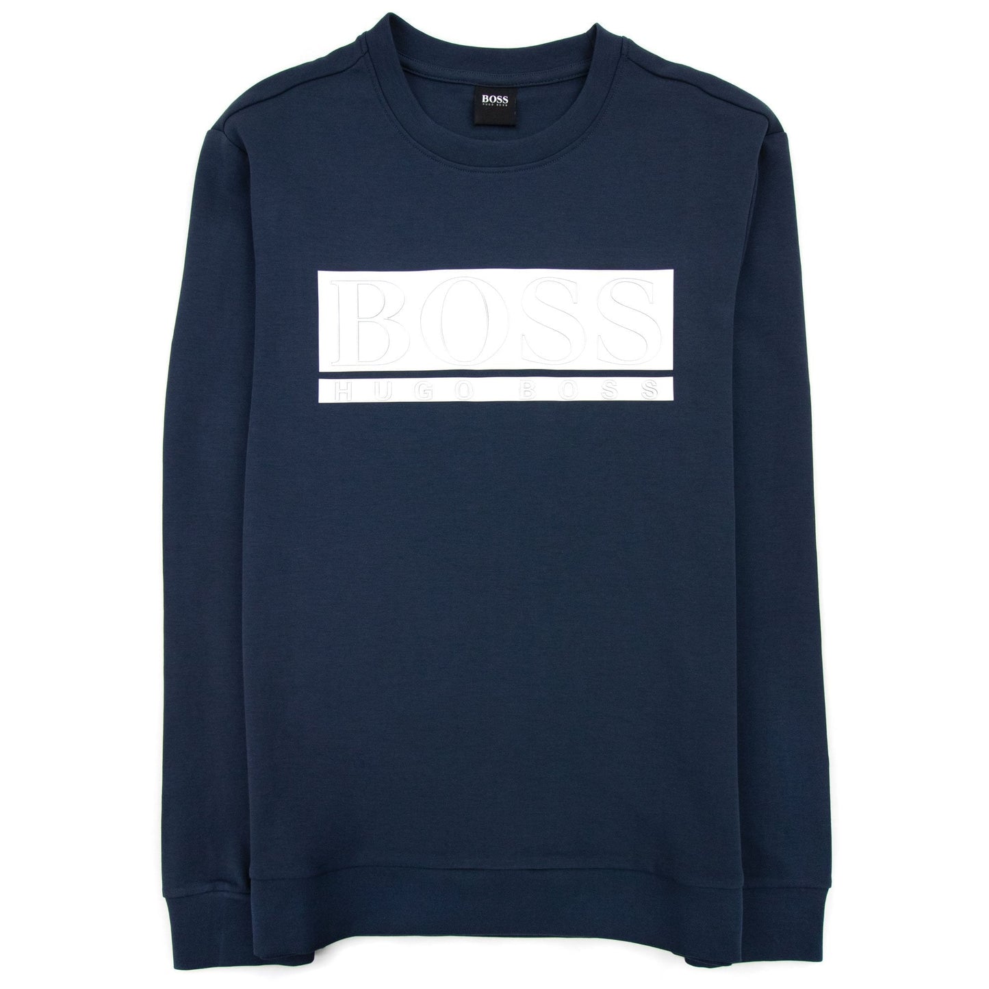 Hugo Boss Block Logo Sweatshirt Navy 410