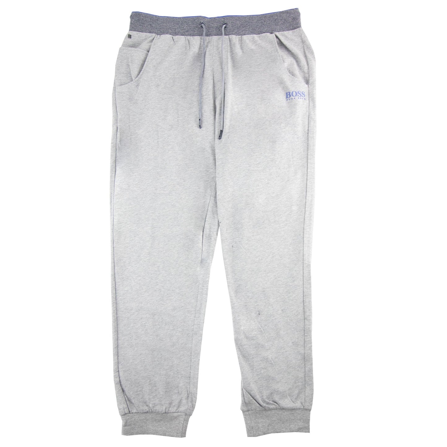 Hugo Boss Small Logo Long Pant Cuffs Grey/blue
