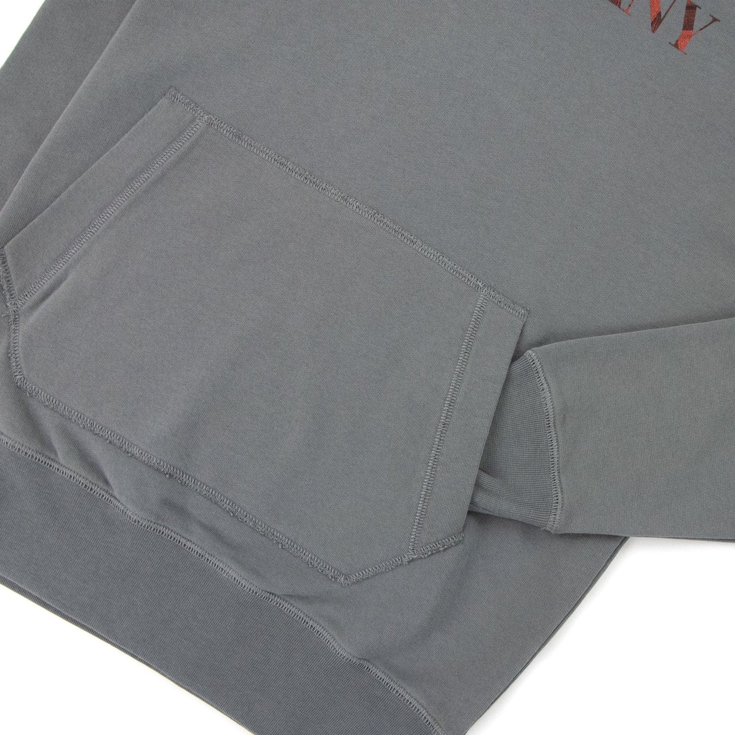 Cp Company Logo Print Hoodied Sweatshirt Grey 938