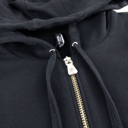 Versace Versus Versus Hem Logo Hooded Jacket Black