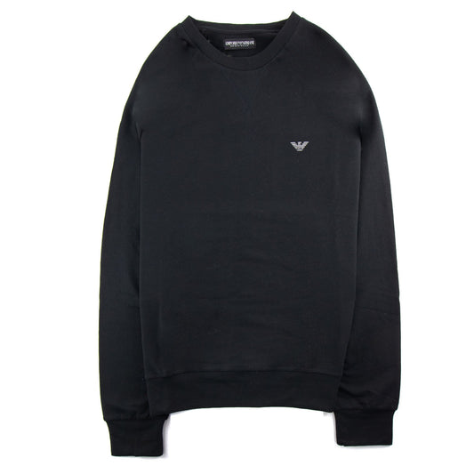 Emporio Armani Loungewear L/s Crewneck Sweater Black
