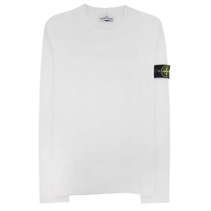 Stone Island 532b9 Crewneck Knitwear White V0001