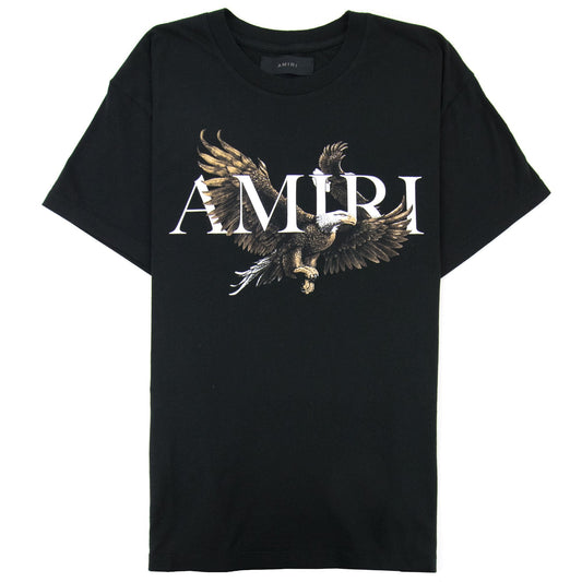 Amiri Eagle Logo T Shirt Black
