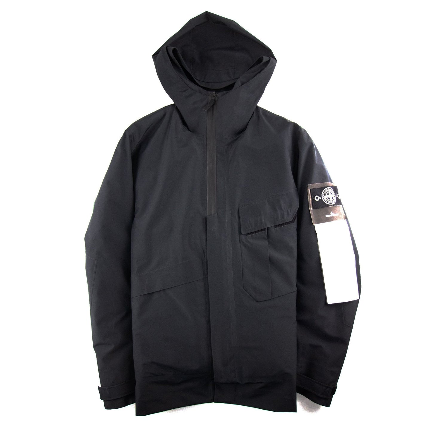 Stone Island Tank Shield Badge Jacket Black