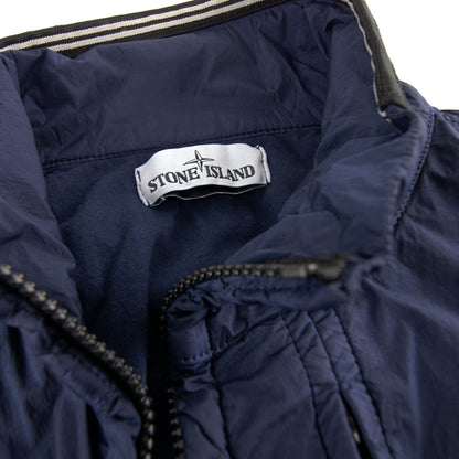 Stone Island Garment Dyed Crinkle Jacket Blue V0028
