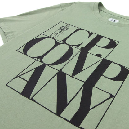 Cp Company C.p Block Man Tshirt Tea 631