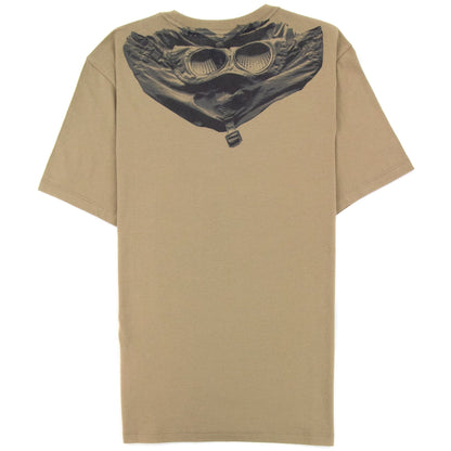 Cp Company Reverse Google Print T-shirt Brown 329