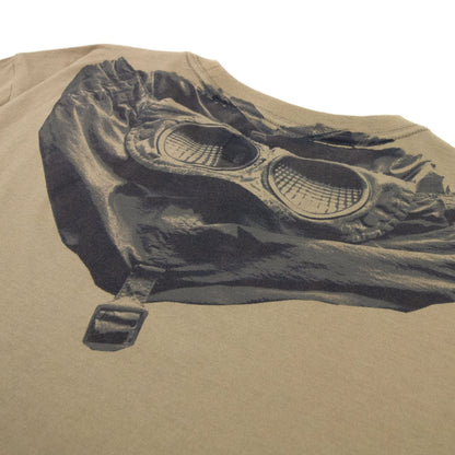 Cp Company Reverse Google Print T-shirt Brown 329