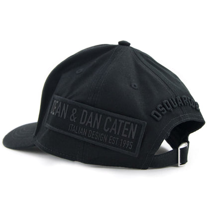 Dsquared2 Embroidered Baseball Cap Black/black